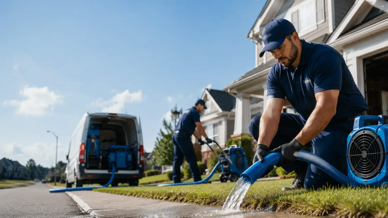 Flood Damage Restoration in Falun, KS